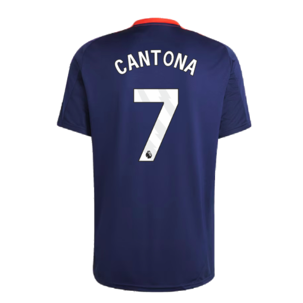 2024-2025 Man Utd Training Jersey (Night Indigo) (Cantona 7)