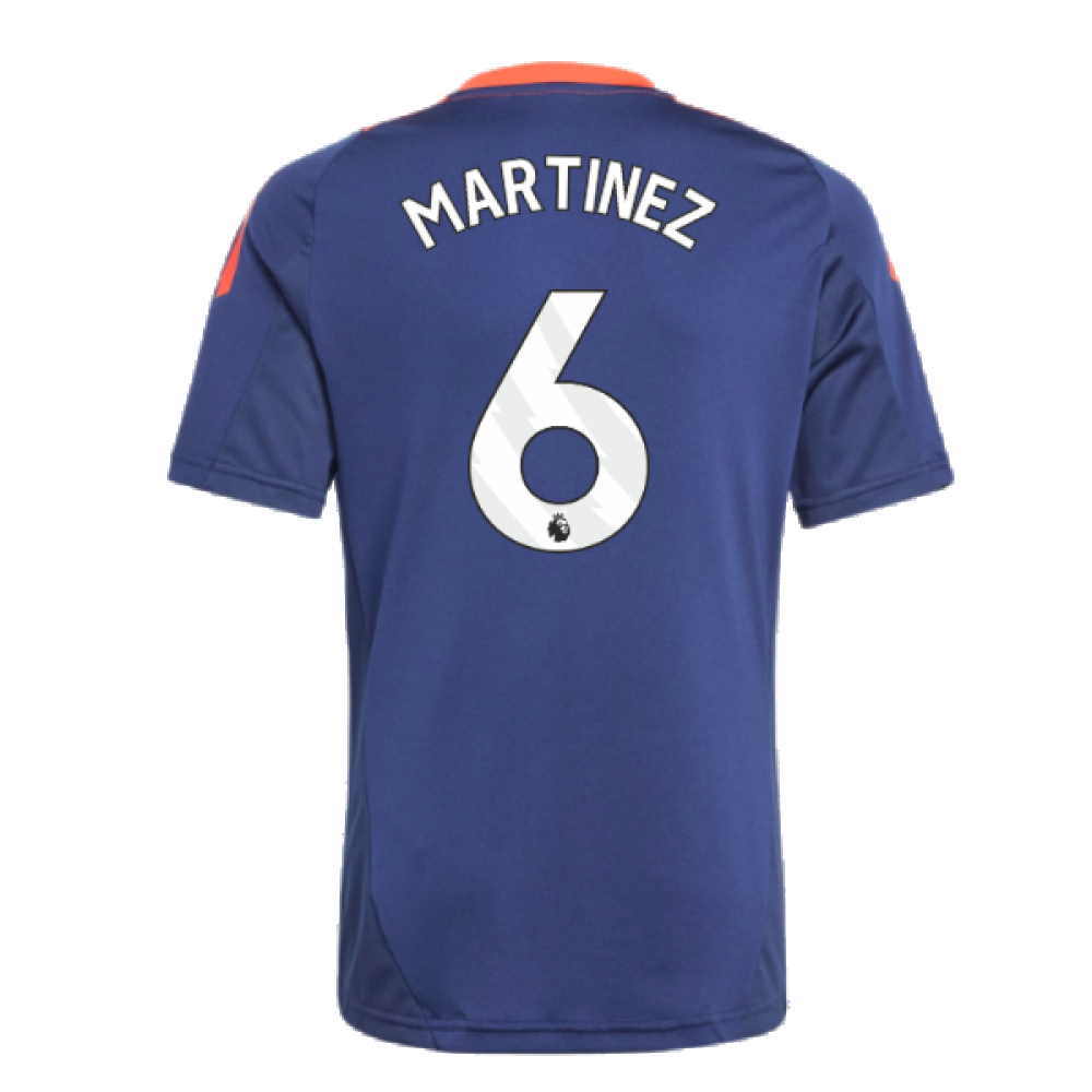 2024-2025 Man Utd Training Jersey (Night Indigo) - Kids (Martinez 6)