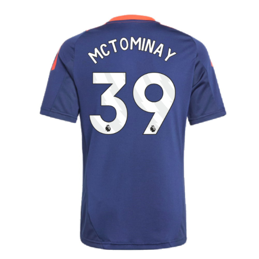 2024-2025 Man Utd Training Jersey (Night Indigo) - Kids (McTominay 39)