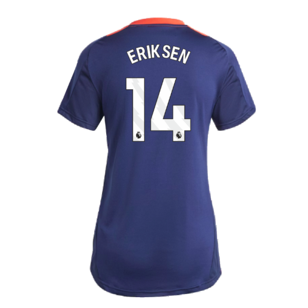 2024-2025 Man Utd Training Jersey (Night Indigo) - Womens (Eriksen 14)