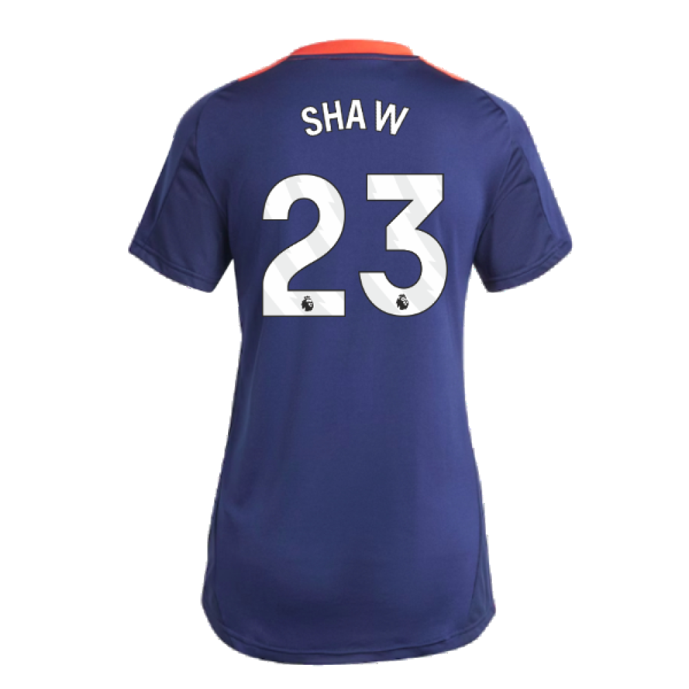 2024-2025 Man Utd Training Jersey (Night Indigo) - Womens (Shaw 23)