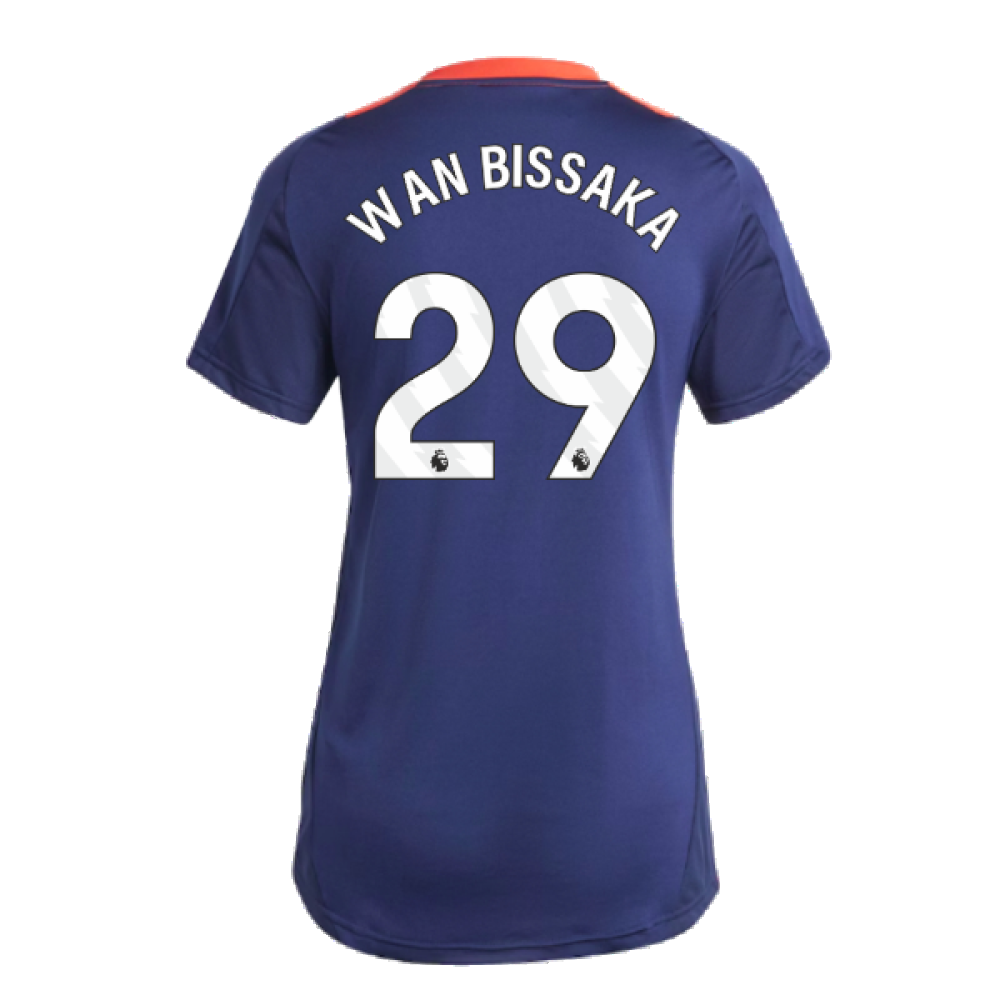 2024-2025 Man Utd Training Jersey (Night Indigo) - Womens (Wan Bissaka 29)