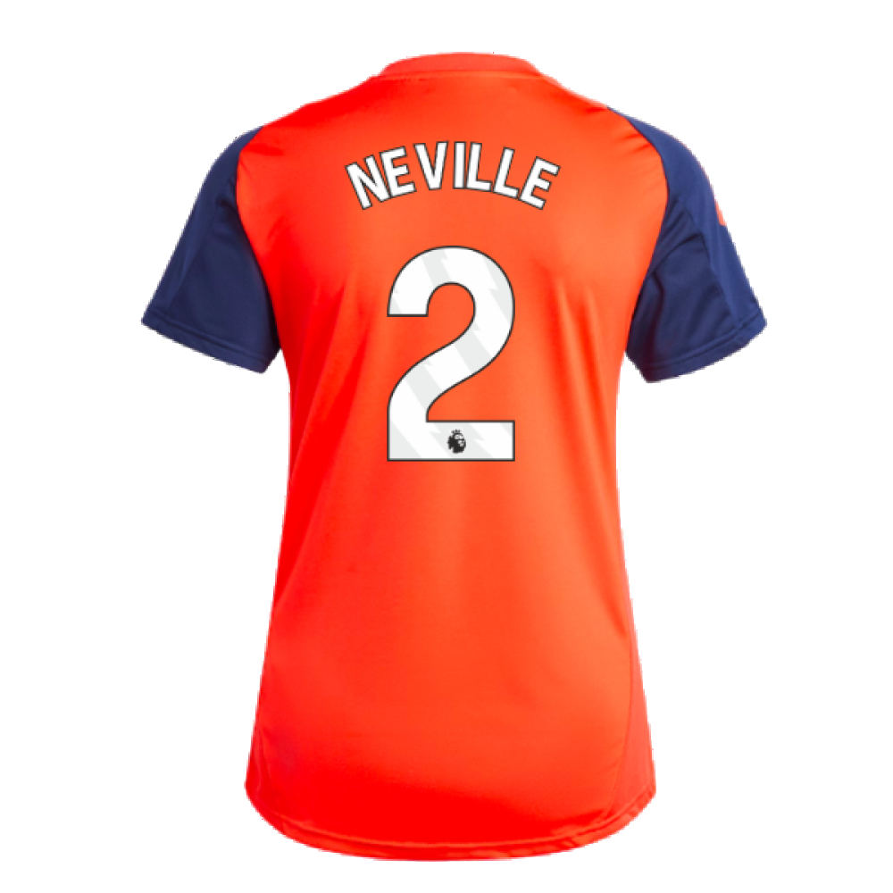 2024-2025 Man Utd Training Jersey (Red) - Womens (Neville 2)