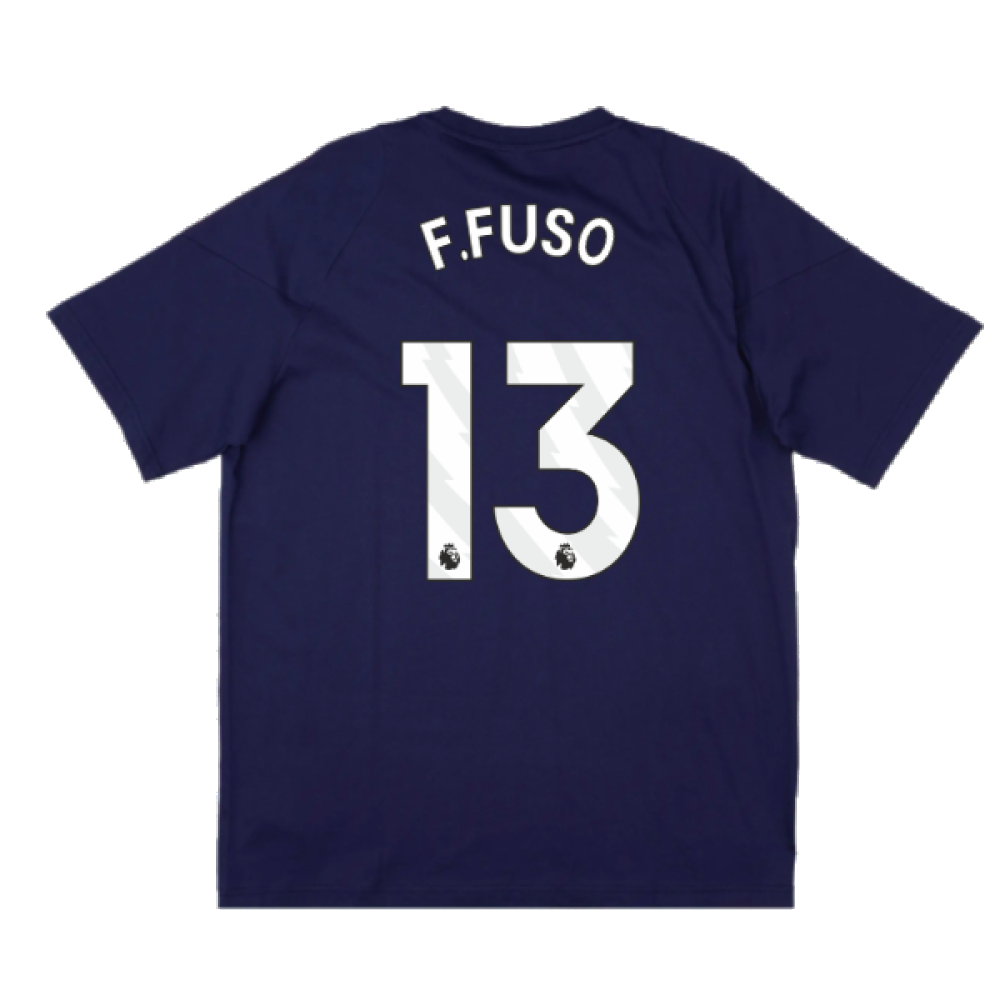 2024-2025 Man Utd Training Tee (Night Indigo) - Kids (F.Fuso 13)