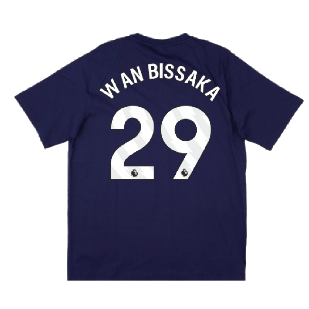 2024-2025 Man Utd Training Tee (Night Indigo) - Kids (Wan Bissaka 29)