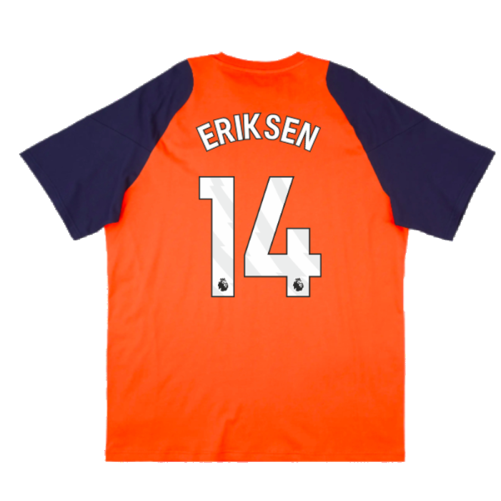 2024-2025 Man Utd Training Tee (Red) (Eriksen 14)