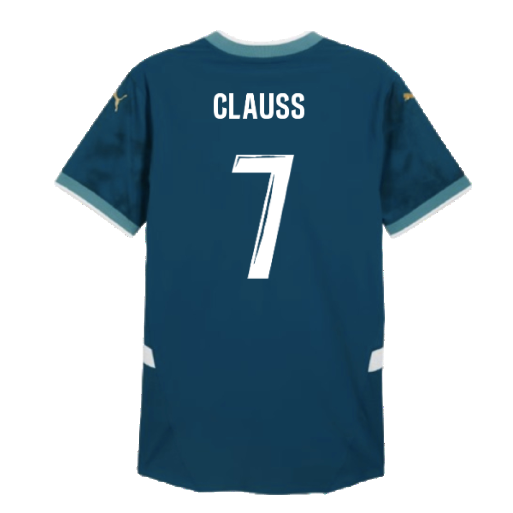 2024-2025 Marseille Away Authentic Shirt (Clauss 7)