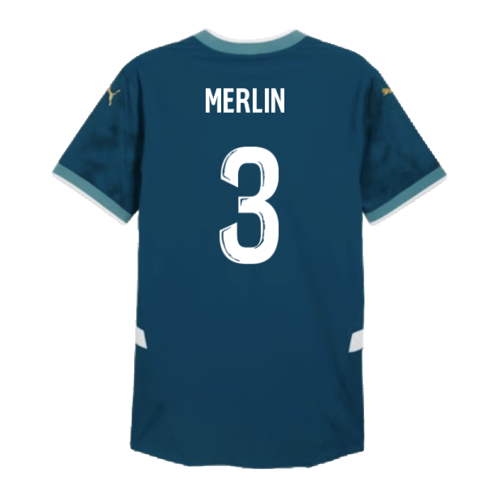 2024-2025 Marseille Away Authentic Shirt (Merlin 3)