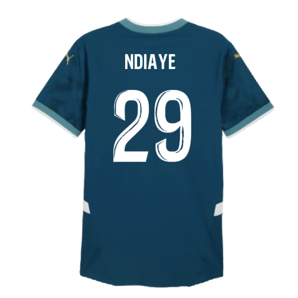 2024-2025 Marseille Away Authentic Shirt (Ndiaye 29)