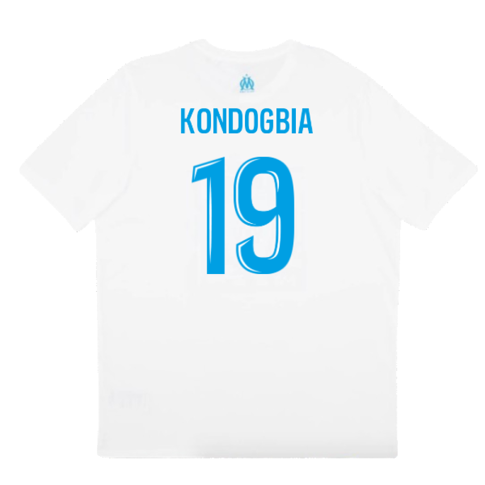 2024-2025 Marseille ftblCulture Tee (White) (Kondogbia 19)