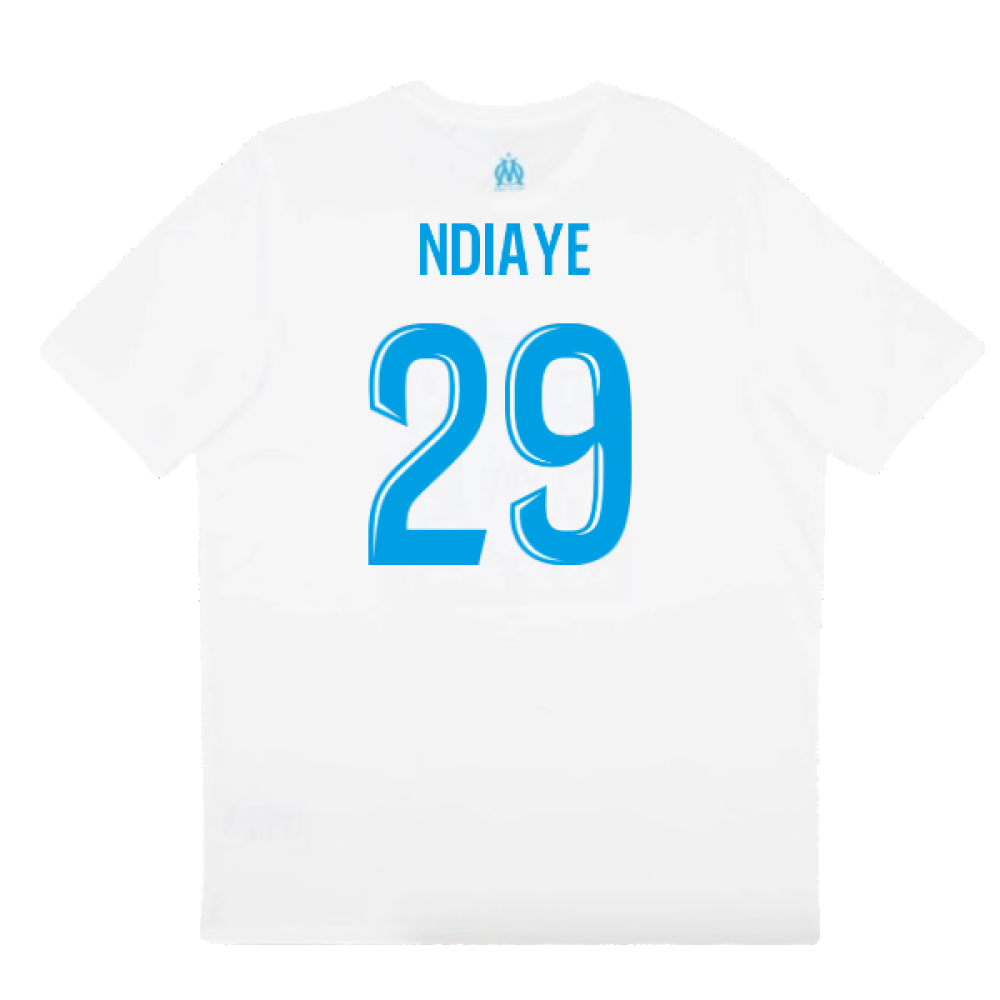 2024-2025 Marseille ftblCulture Tee (White) (Ndiaye 29)