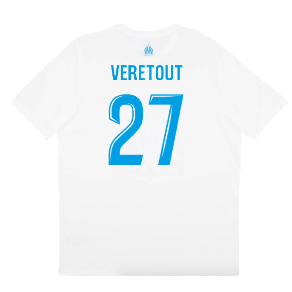 2024-2025 Marseille ftblCulture Tee (White) (Veretout 27)