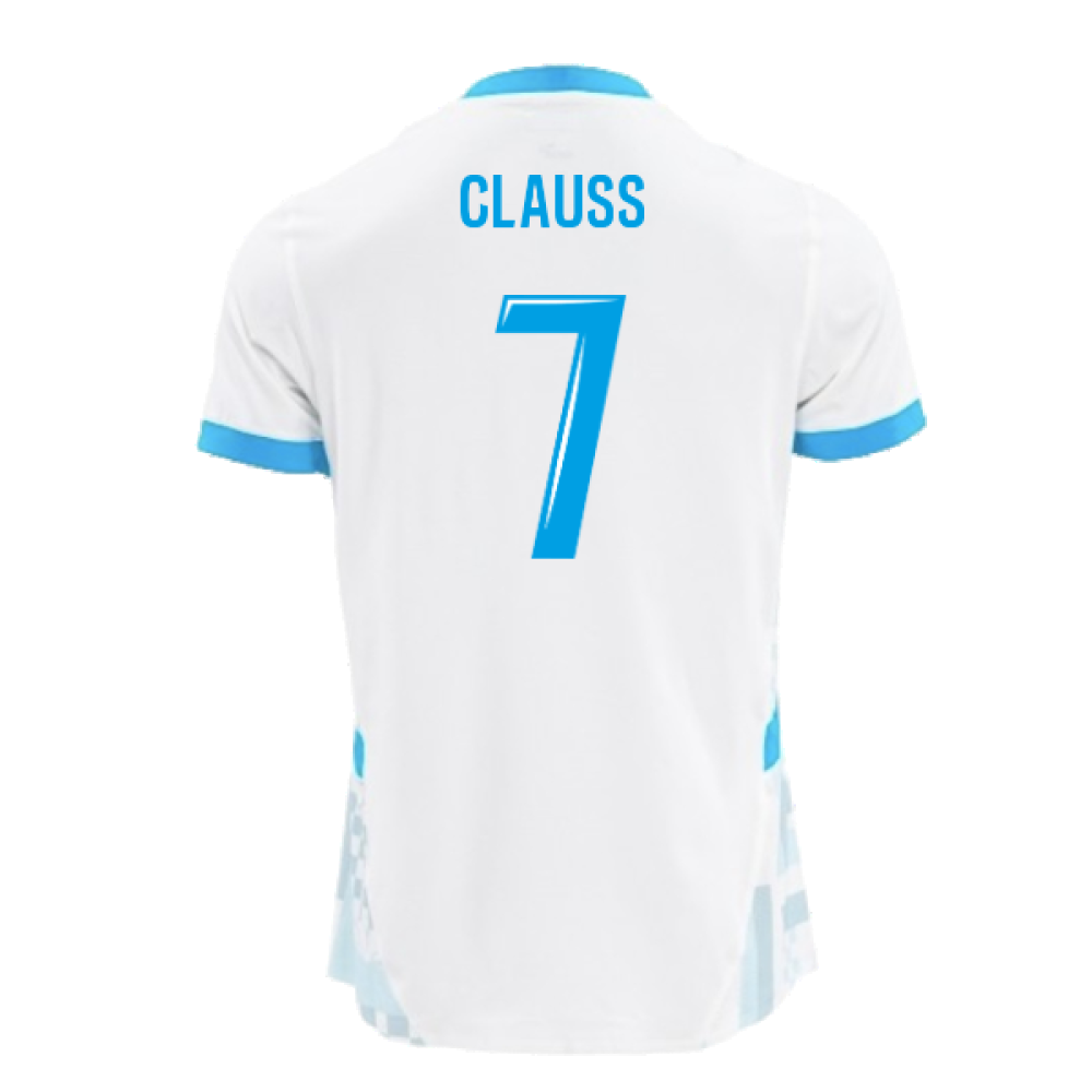 2024-2025 Marseille Home Authentic Shirt (Clauss 7)