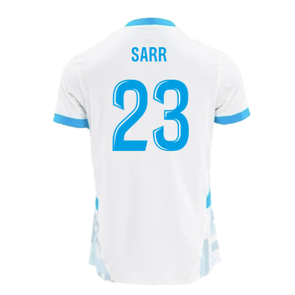 2024-2025 Marseille Home Authentic Shirt (Sarr 23)