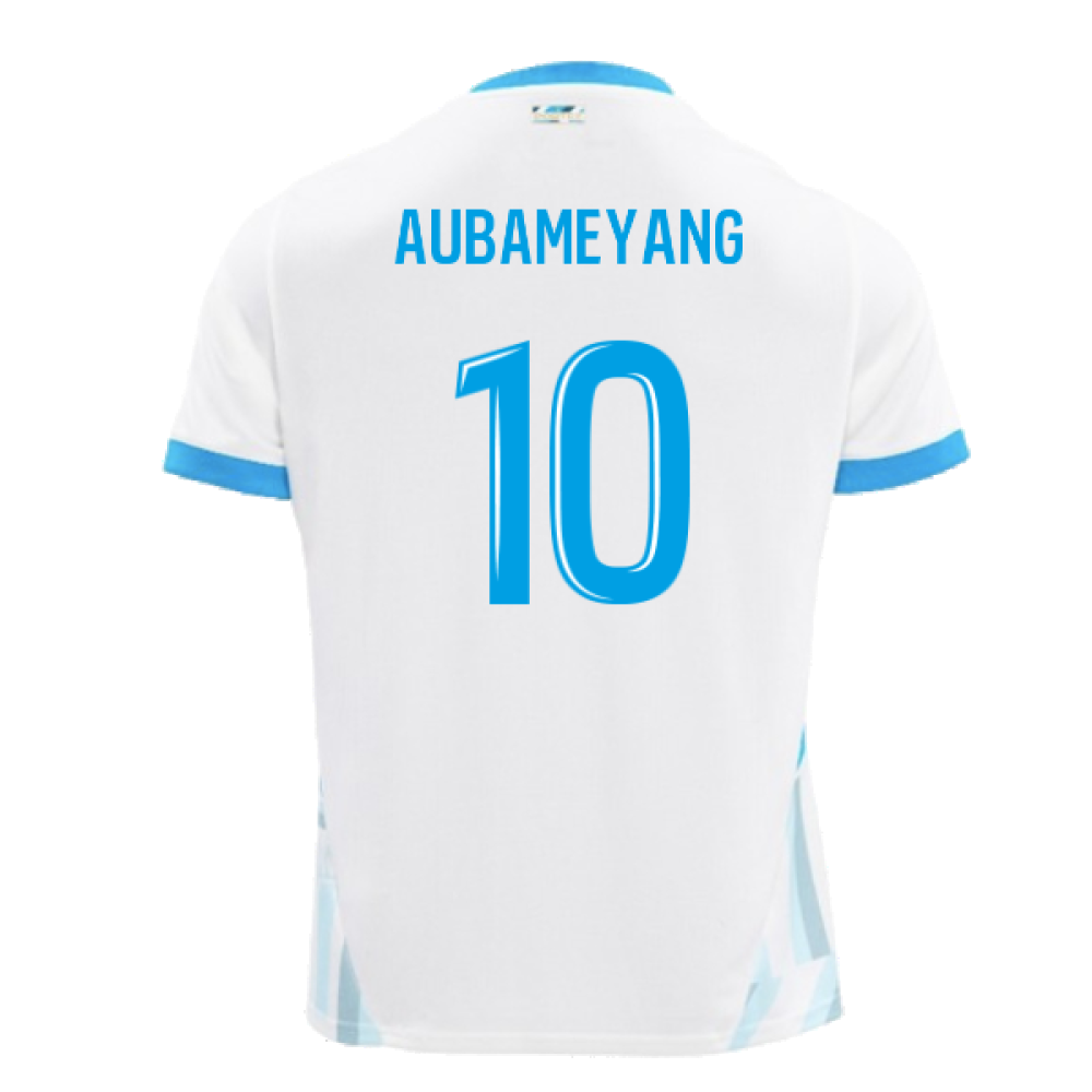 2024-2025 Marseille Home Shirt (Aubameyang 10)