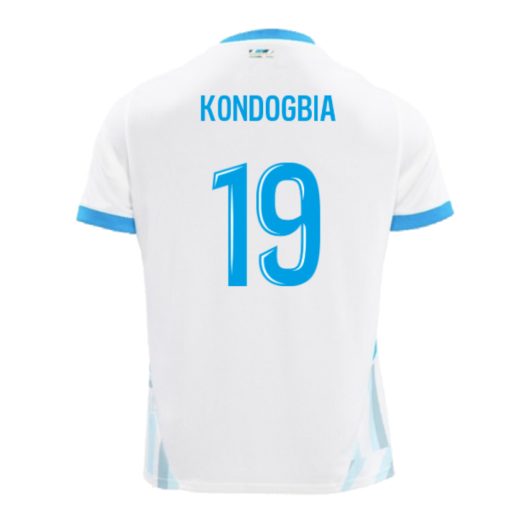 2024-2025 Marseille Home Shirt (Kids) (Kondogbia 19)