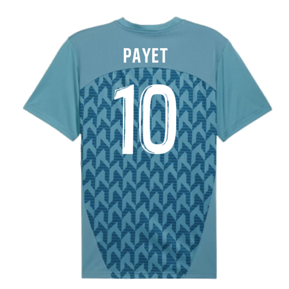 2024-2025 Marseille Pre-Match Shirt (Bold Blue) (Payet 10)