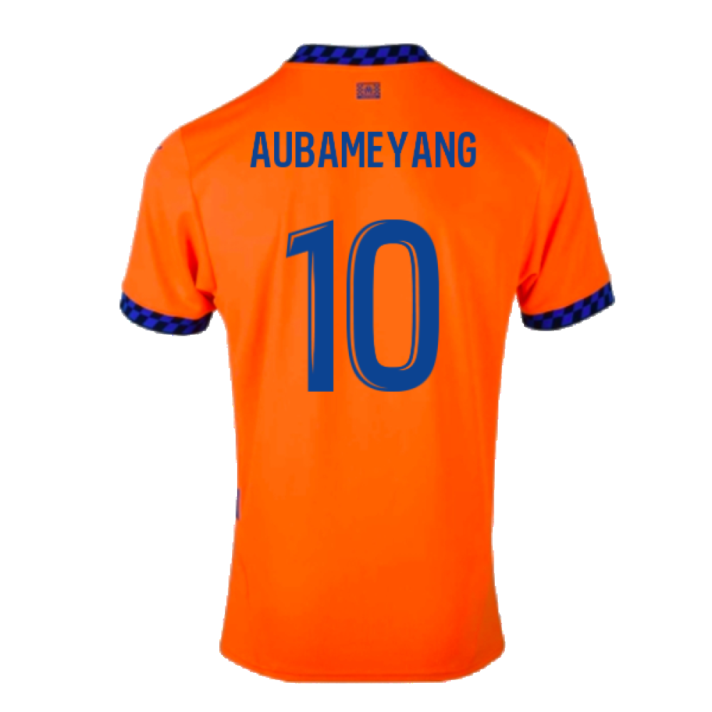 2024-2025 Marseille Third Shirt (Kids) (Aubameyang 10)