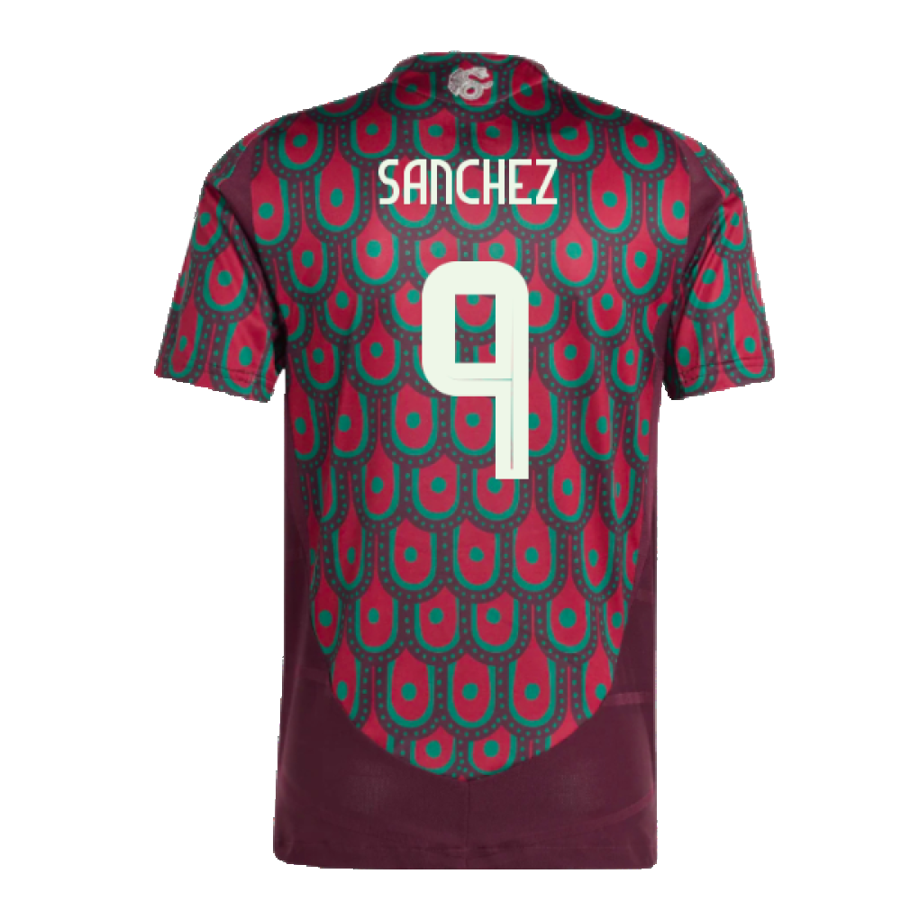 2024-2025 Mexico Authentic Home Shirt (SANCHEZ 9)