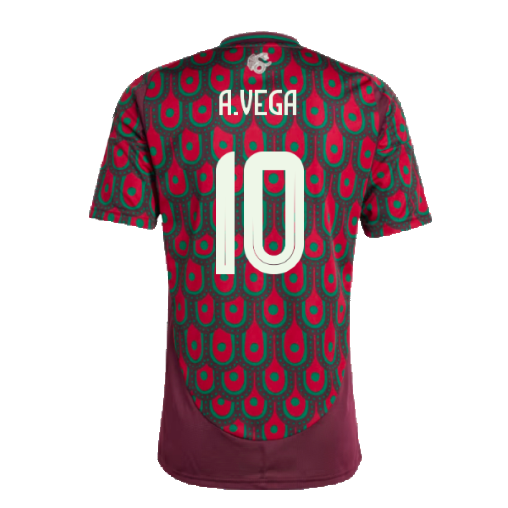 2024-2025 Mexico Home Shirt (A.VEGA 10)