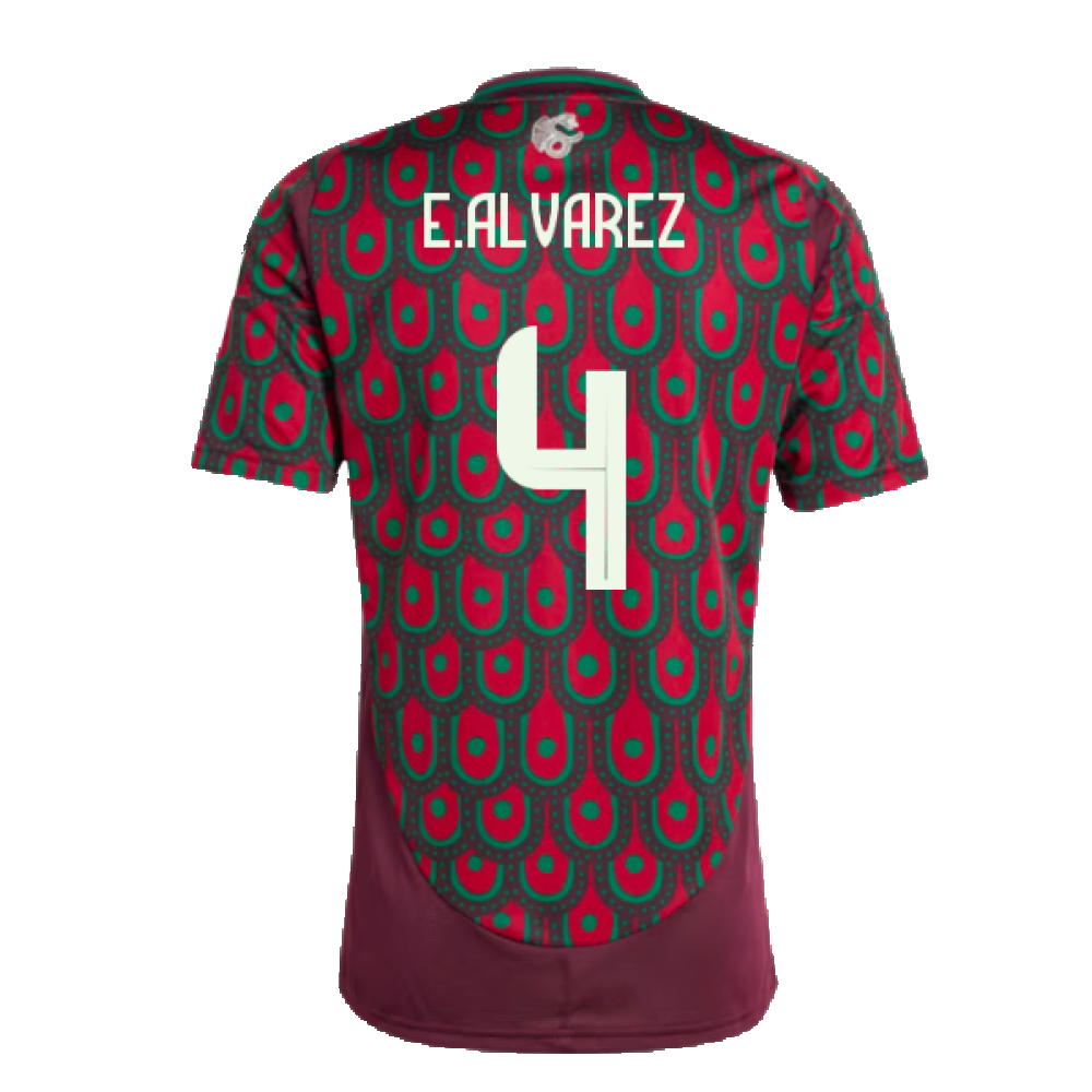 2024-2025 Mexico Home Shirt (E.ALVAREZ 4)