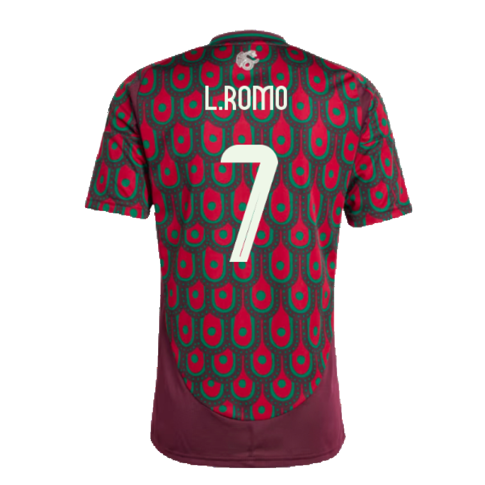 2024-2025 Mexico Home Shirt (L.ROMO 7)