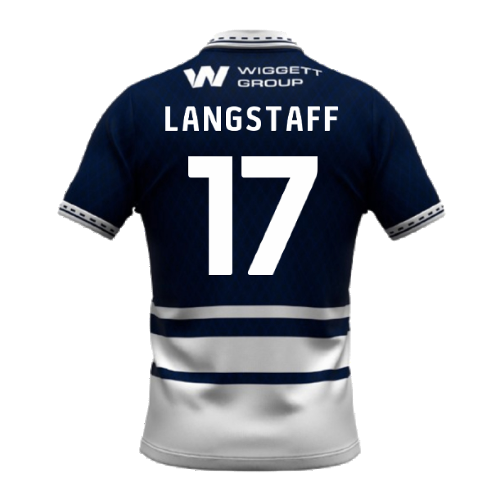 2024-2025 Millwall Home Shirt (Langstaff 17)