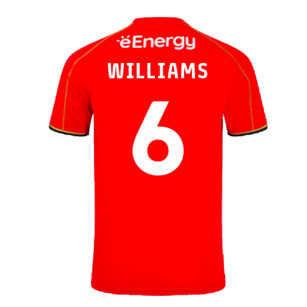 2024-2025 MK Dons Away Shirt (Williams 6)