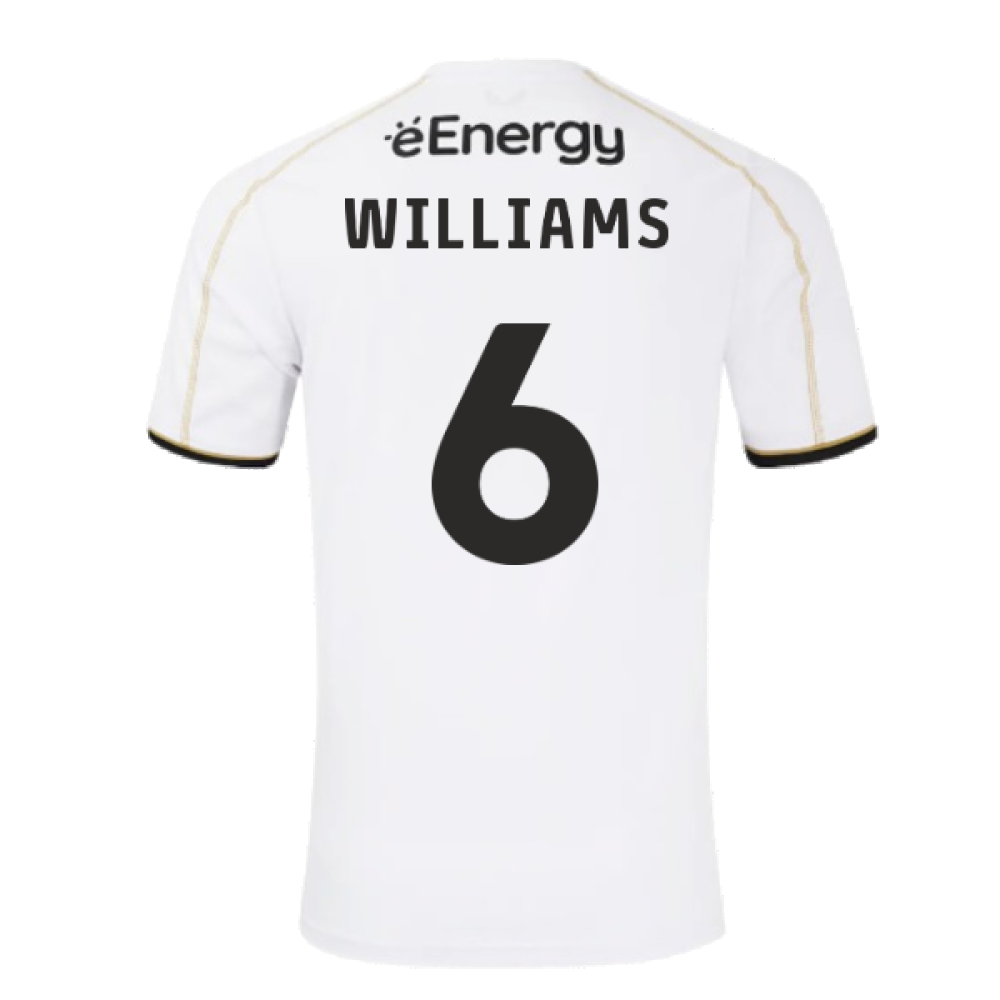 2024-2025 MK Dons Home Shirt (Williams 6)