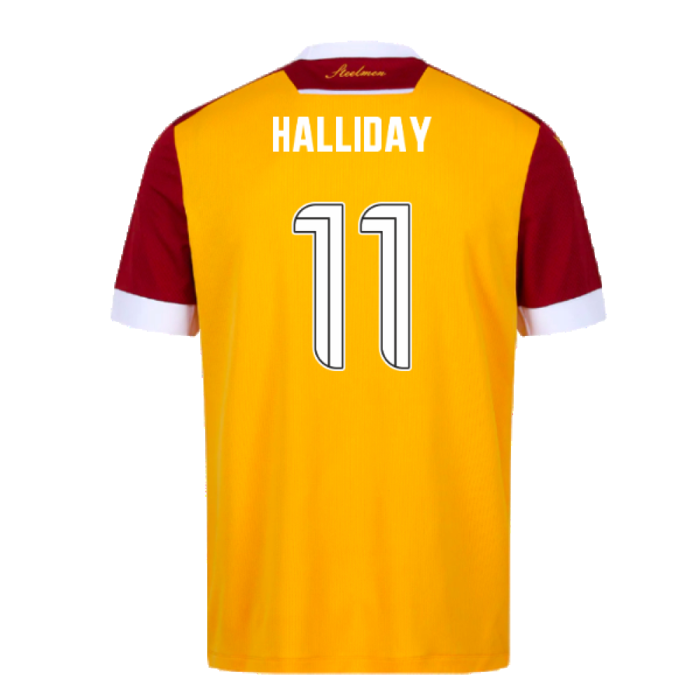 2024-2025 Motherwell Home Shirt (Halliday 11)