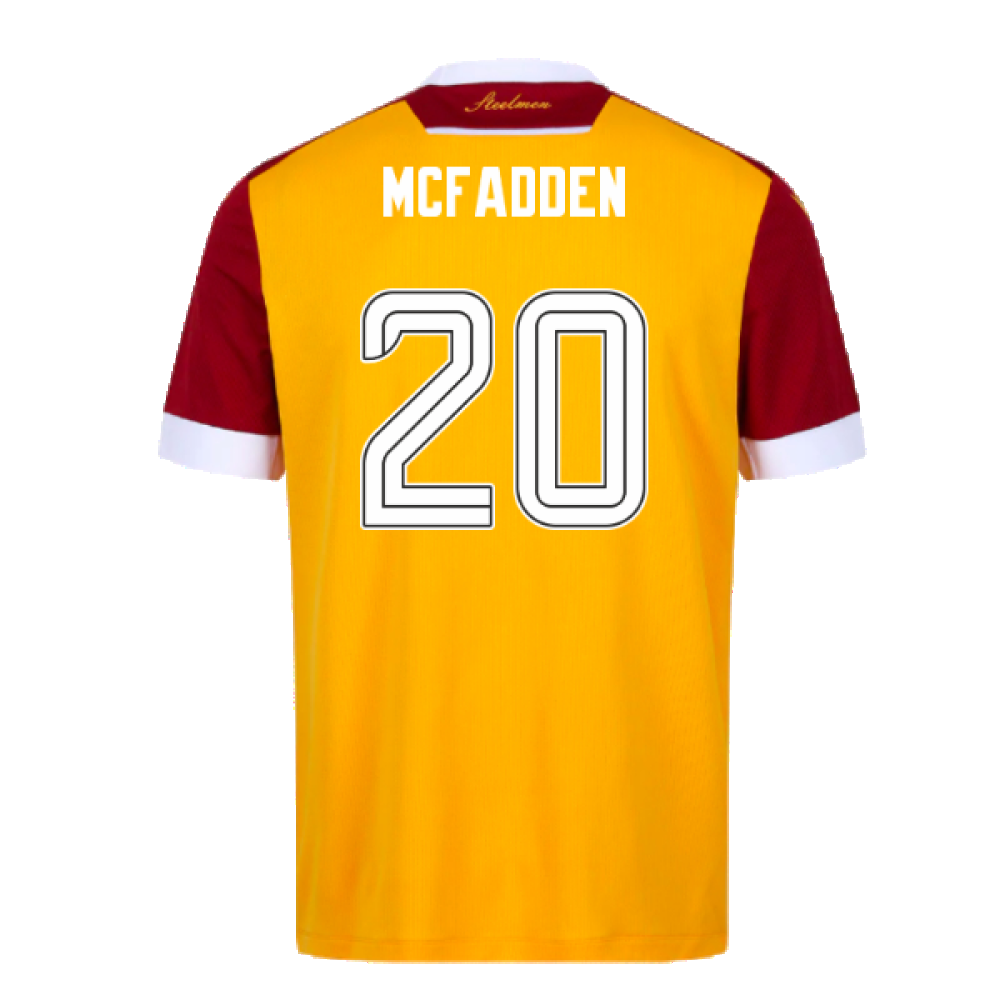 2024-2025 Motherwell Home Shirt (McFadden 20)