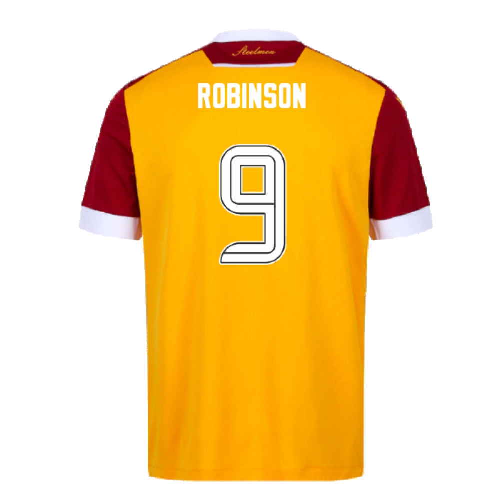 2024-2025 Motherwell Home Shirt (Robinson 9)