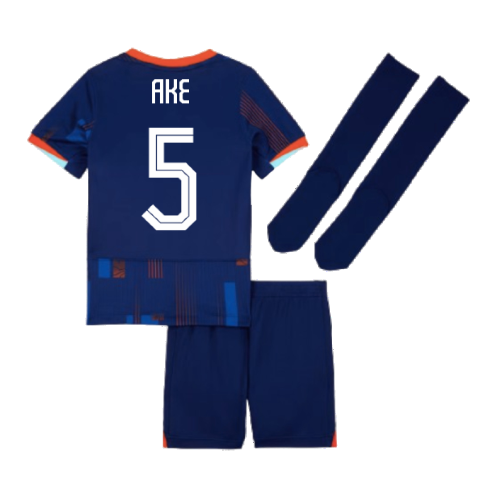 2024-2025 Netherlands Away Mini Kit (Ake 5)