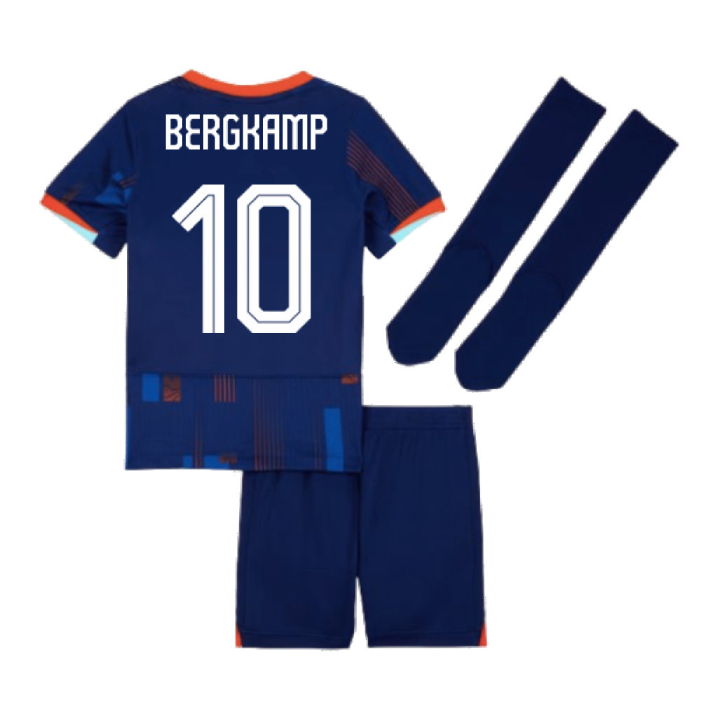 2024-2025 Netherlands Away Mini Kit (Bergkamp 10)