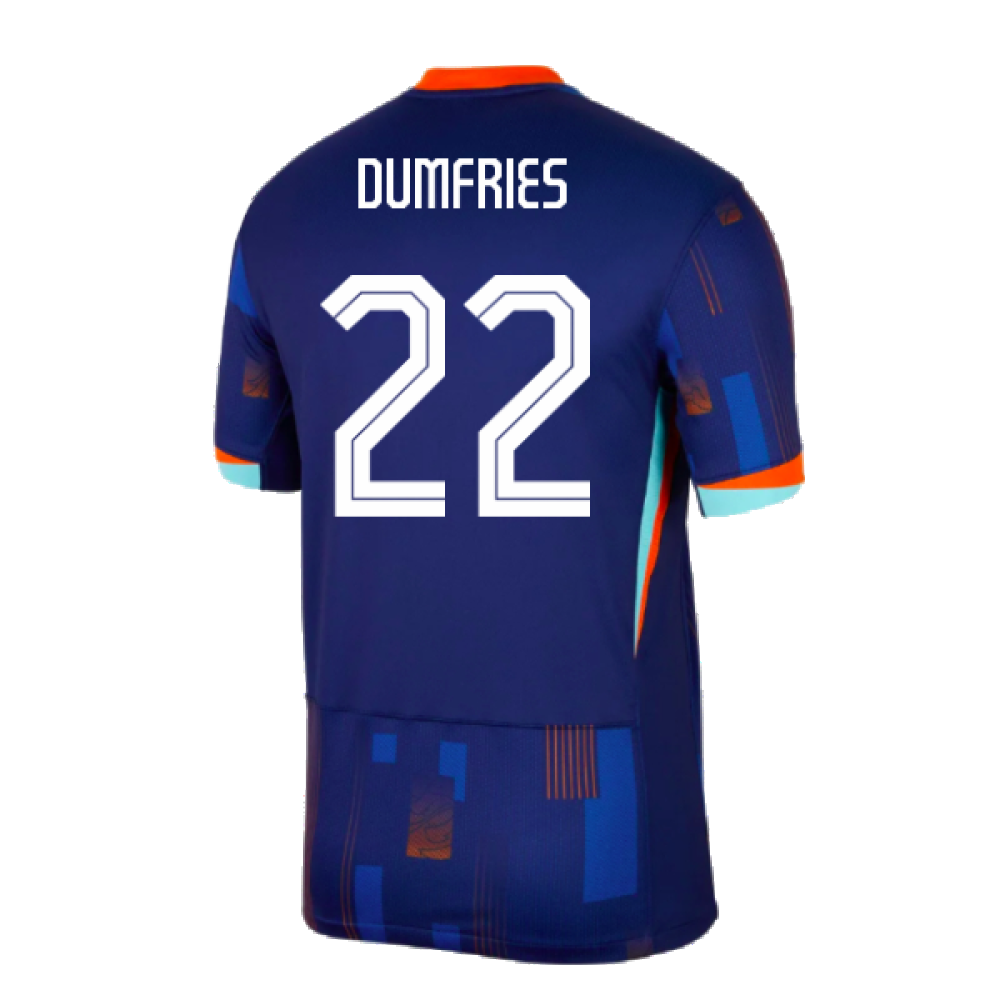 2024-2025 Netherlands Away Shirt (Dumfries 22)