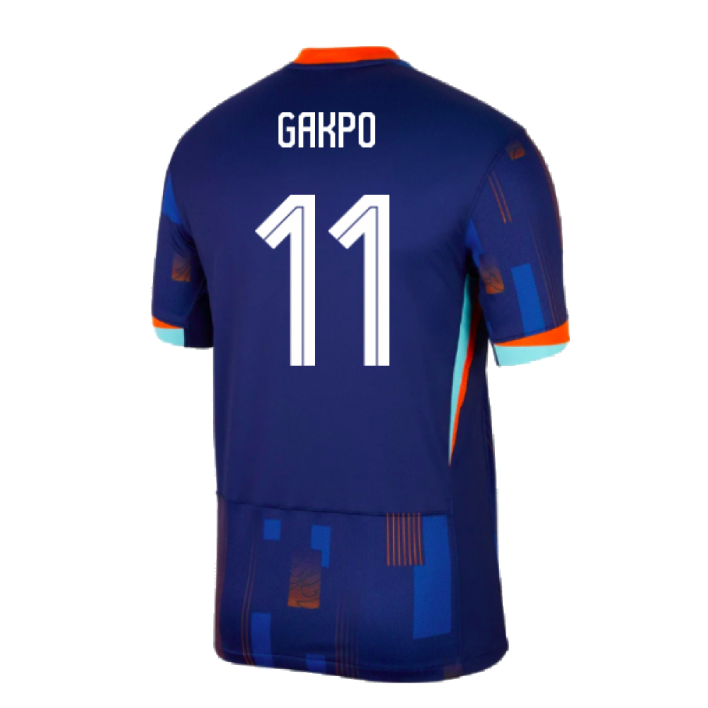 2024-2025 Netherlands Away Shirt (Gakpo 11)