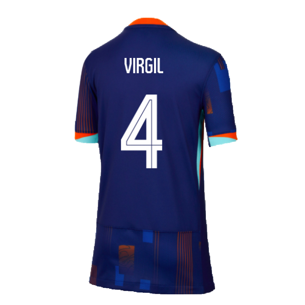 2024-2025 Netherlands Away Shirt (Kids) (Virgil 4)