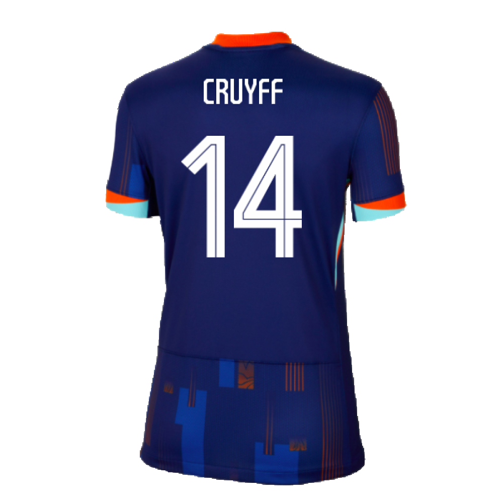 2024-2025 Netherlands Away Shirt (Womens) (Cruyff 14)