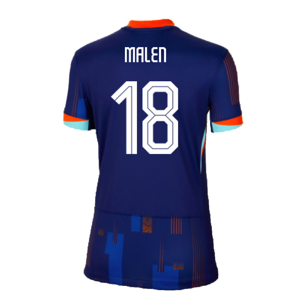 2024-2025 Netherlands Away Shirt (Womens) (Malen 18)