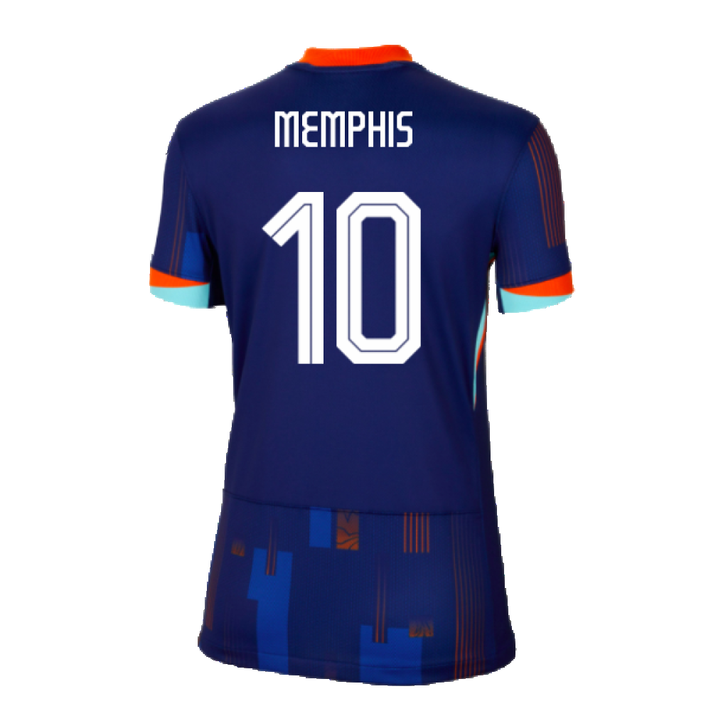 2024-2025 Netherlands Away Shirt (Womens) (Memphis 10)