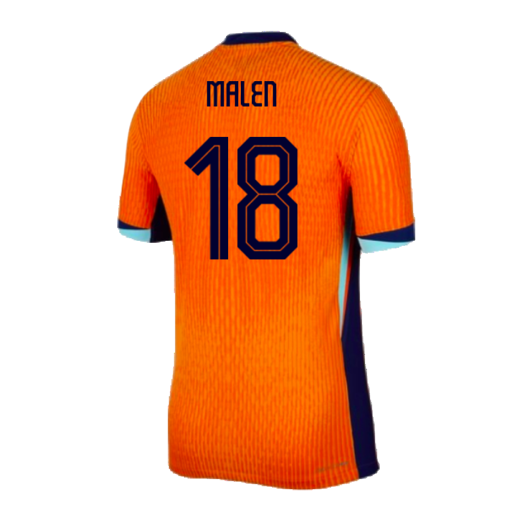 2024-2025 Netherlands Dri-Fit ADV Match Home Shirt (Malen 18)