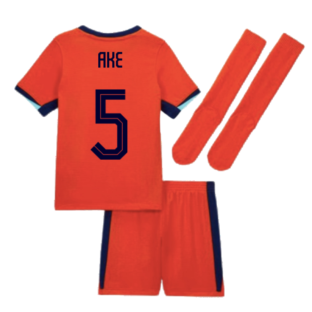 2024-2025 Netherlands Home Mini Kit (Ake 5)