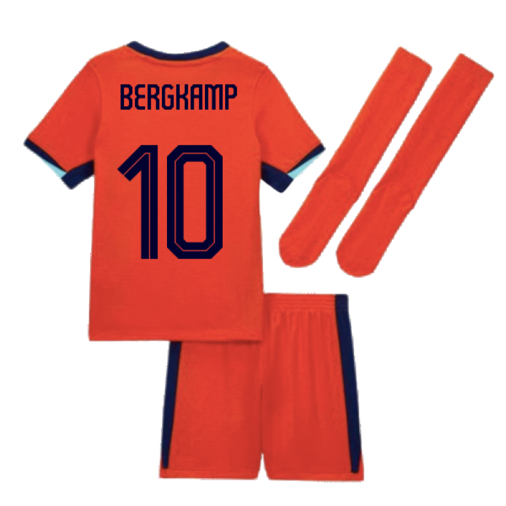 2024-2025 Netherlands Home Mini Kit (Bergkamp 10)