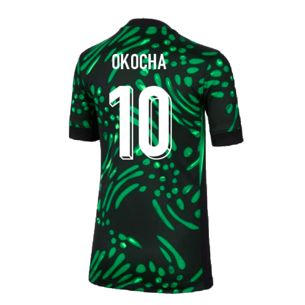 2024-2025 Nigeria Away Shirt (Kids) (Okocha 10)