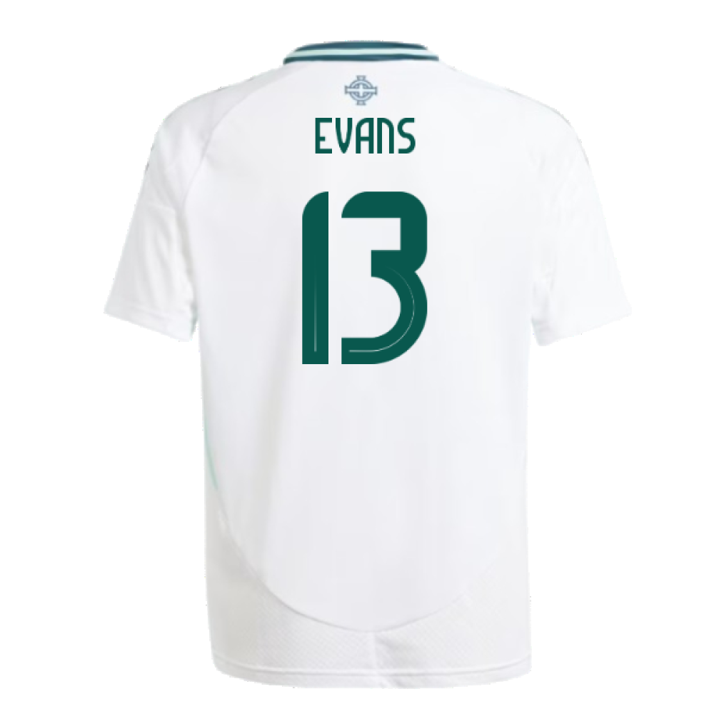 2024-2025 Northern Ireland Away Shirt - Kids (Evans 13)