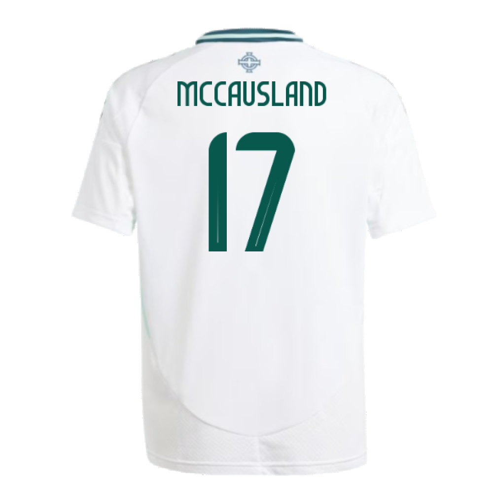 2024-2025 Northern Ireland Away Shirt - Kids (McCausland 17)