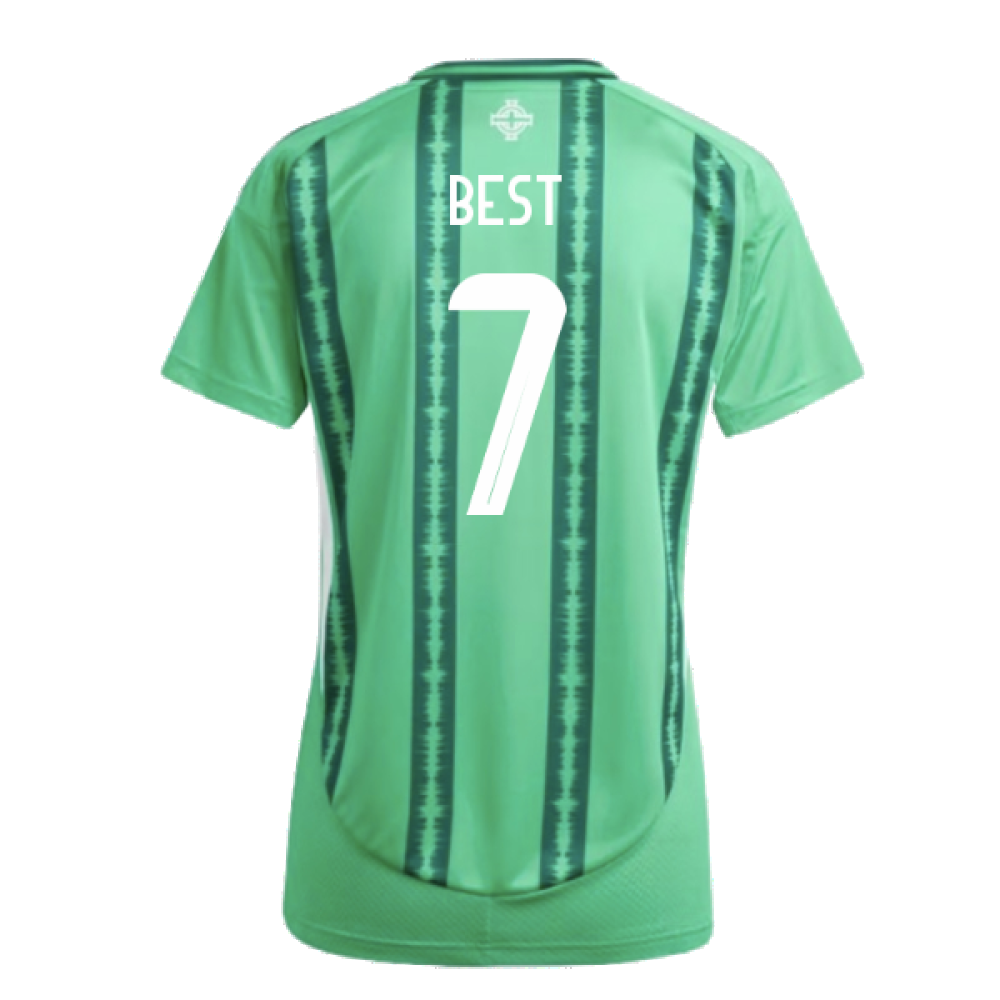 2024-2025 Northern Ireland Home Shirt - Womens (Best 7)