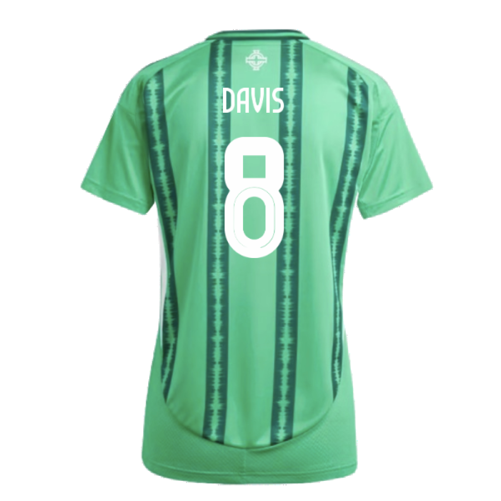 2024-2025 Northern Ireland Home Shirt - Womens (Davis 8)