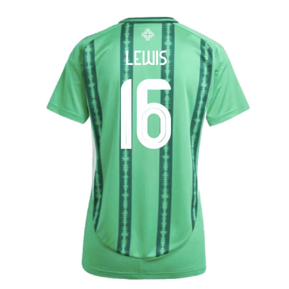 2024-2025 Northern Ireland Home Shirt - Womens (Lewis 16)