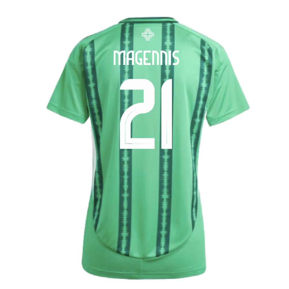 2024-2025 Northern Ireland Home Shirt - Womens (Magennis 21)